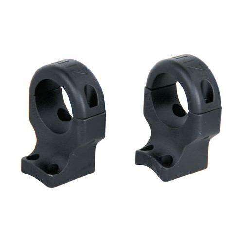 Scope Mounts DNZ Products Ready Series Browning X-Bolt Two Piece Mount 4 Screws 30mm High Black